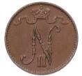 Монета 1 пенни 1915 года Русская Финляндия (Артикул: K7-5935) — Фото №2
