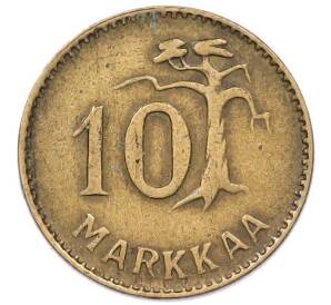 10 марок 1953 года Финляндия — Фото №1