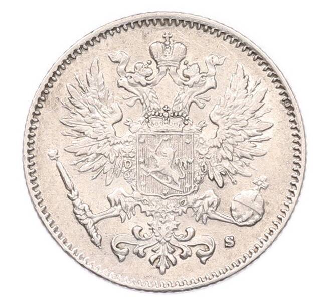 Монета 50 пенни 1916 года Русская Финляндия (Артикул: K8-4164) — Фото №2