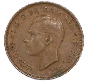 1/2 пенни 1948 года Австралия — Фото №2
