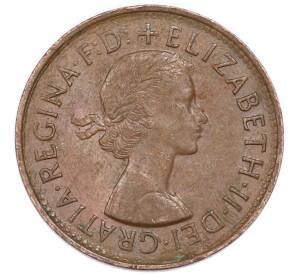 1/2 пенни 1960 года Австралия — Фото №2
