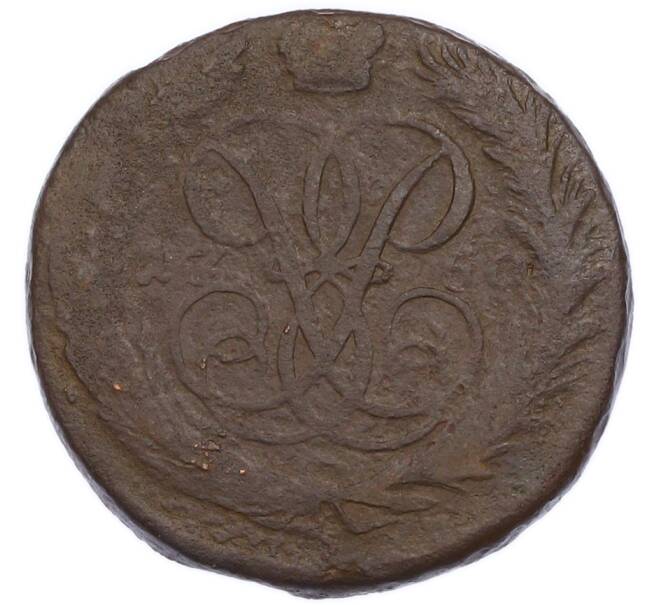 Монета 2 копейки 1760 года (Артикул: K7-6006) — Фото №1