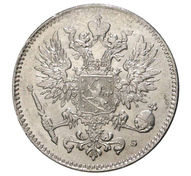 Монета 50 пенни 1916 года Русская Финляндия (Артикул M1-34035)
