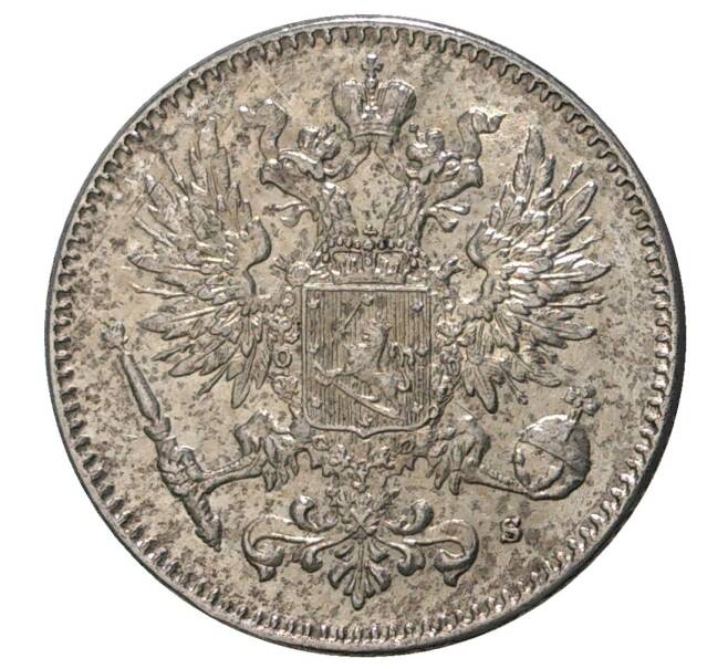 Монета 50 пенни 1916 года Русская Финляндия (Артикул M1-34036)