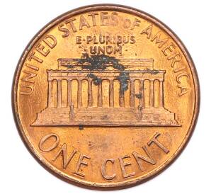 1 цент 1988 года D США — Фото №2