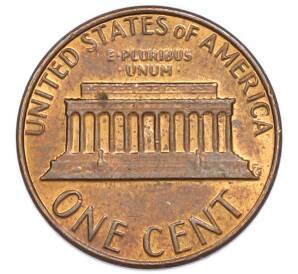 1 цент 1982 года D США — Фото №2