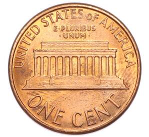 1 цент 1988 года D США — Фото №2