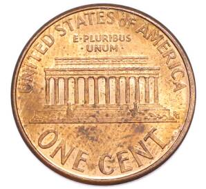 1 цент 1995 года США — Фото №2