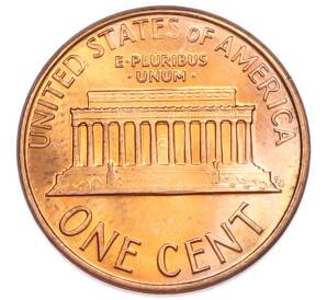 1 цент 1988 года D США — Фото №2