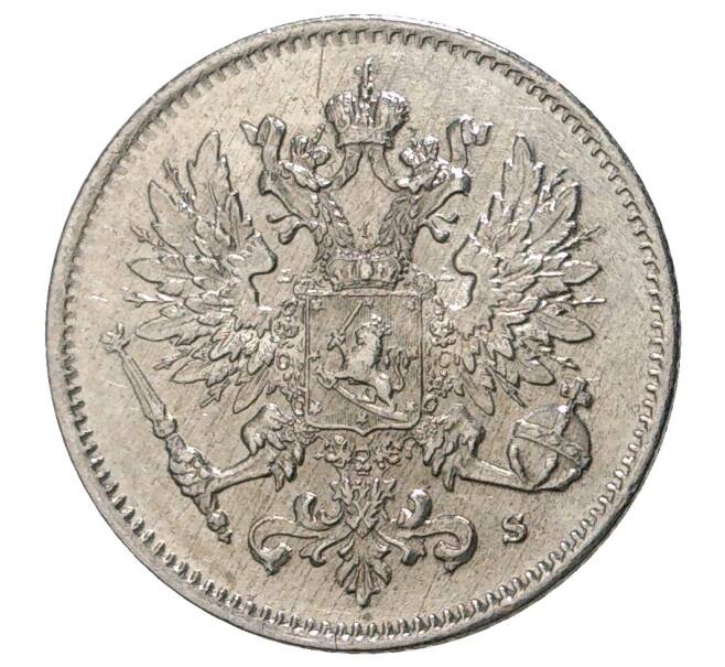 Монета 25 пенни 1916 года Русская Финляндия (Артикул M1-34043)