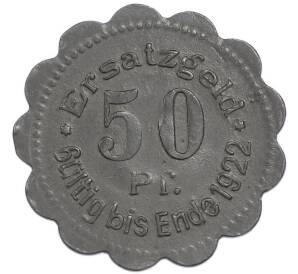 50 пфеннигов 1920 года Германия — город Штеттин (Нотгельд) — Фото №2