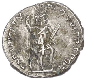 Денарий 114-117 года Римская Империя — Траян (Виртус с паразониумом) — Фото №2