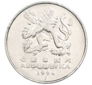 5 крон 1994 года Чехия — Фото №2
