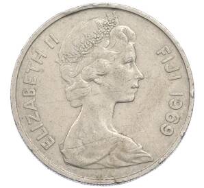 10 центов 1969 года Фиджи — Фото №2