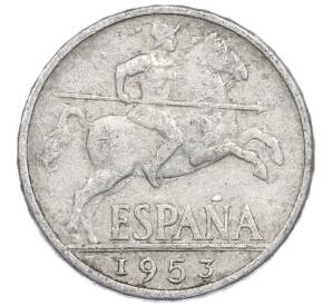 10 сентимо 1953 года Испания — Фото №1