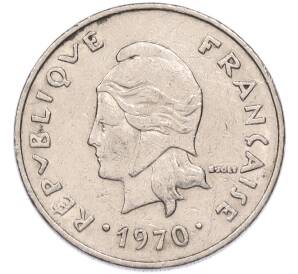 20 франков 1970 года Новая Каледония — Фото №2