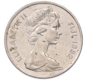 10 центов 1982 года Фиджи — Фото №2