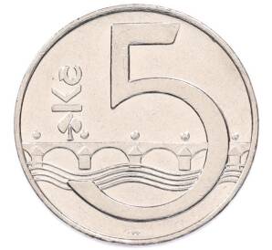 5 крон 1993 года Чехия — Фото №1