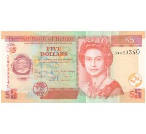 5 долларов 2016 года Белиз — Фото №1
