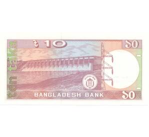 10 така 1996 года Бангладеш (С надпечаткой) — Фото №2