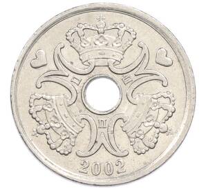 1 крона 2002 года Дания — Фото №2