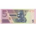 Банкнота 5 долларов 2019 года Зимбабве (Артикул B2-5518)