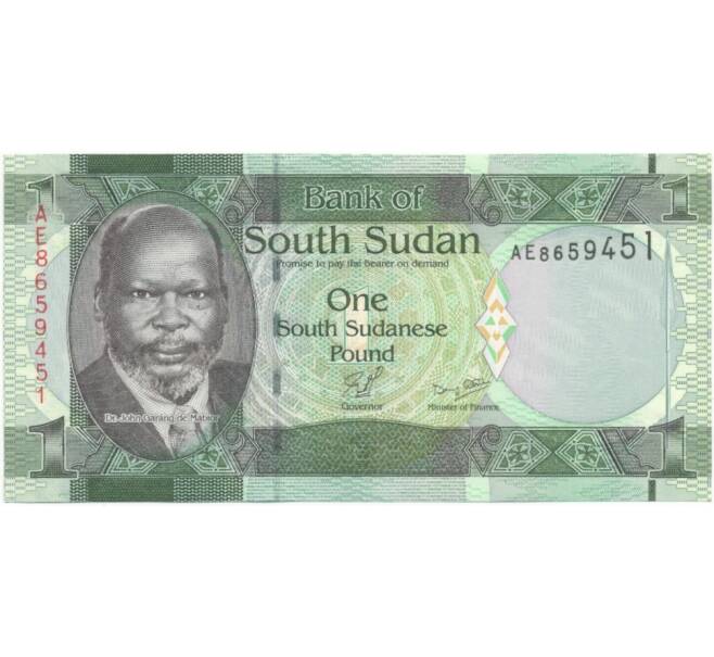 Банкнота 1 фунт 2011 года Южный Судан (Артикул: B2-5519) — Фото №1