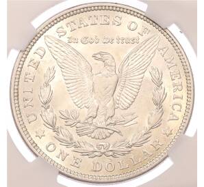 1 доллар 1921 года США — в слабе DNC (AU58) — Фото №2