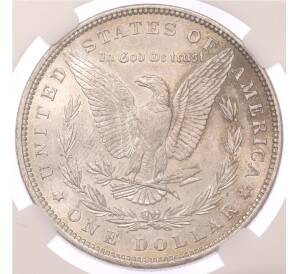 1 доллар 1882 года США — в слабе DNC (MS65) — Фото №2