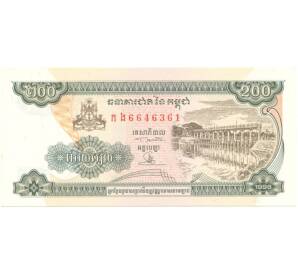 200 риэлей 1998 года Камбоджа — Фото №1