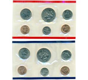 Сет из двух годовых наборов 1987 года США (Монетные дворы P и D) — Фото №2