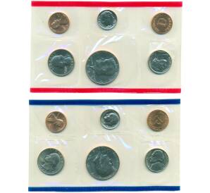 Сет из двух годовых наборов 1985 года США (Монетные дворы P и D) — Фото №1