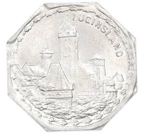 20 пфеннигов 1921 года Германия — город Нюрнберг-Фюрт «Лугинсланд» (Трамвайный нотгельд) — Фото №1