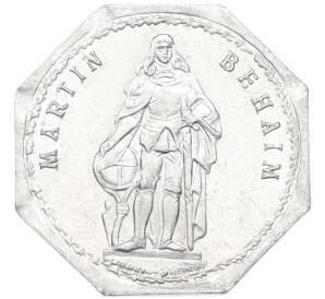 20 пфеннигов 1921 года Германия — город Нюрнберг-Фюрт «Мартин Бехайм» (Трамвайный нотгельд) — Фото №1