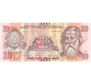 10 лемпир 2014 года Гондурас — Фото №1