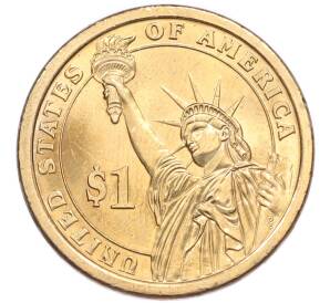 1 доллар 2009 года P США «9-й президент США Вилльям Генри Гаррисон» — Фото №2