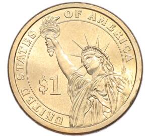 1 доллар 2007 года P США «2-й президент США Джон Адамс» — Фото №2