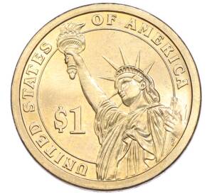 1 доллар 2011 года P США «18-й президент США Уллис Грант» — Фото №2