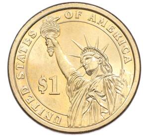 1 доллар 2011 года D США «19-й президент США Резерфорд Хейс» — Фото №2