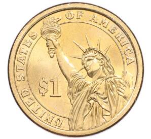 1 доллар 2010 года D США «16-й президент США Авраам Линкольн» — Фото №2