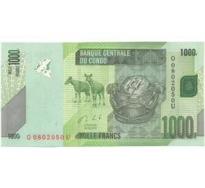 1000 франков 2013 года Конго (ДРК) — Фото №1