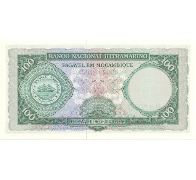 Банкнота 100 эскудо 1961 года Португальский Мозамбик (Артикул: B2-5624) — Фото №2
