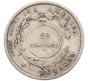 50 сентимо 1923 года Коста-Рика — Фото №1