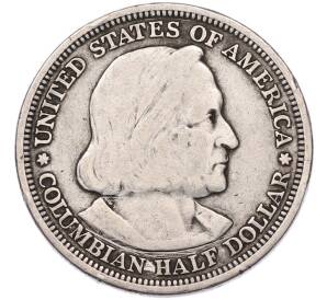1/2 доллара (50 центов) 1893 года США «Колумбийская выставка в Чикаго» — Фото №2
