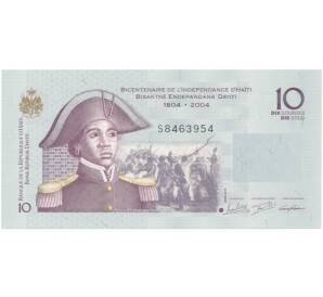 10 гурдов 2004 года Гаити — Фото №1