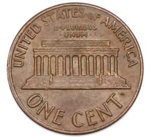 1 цент 1971 года D США — Фото №2