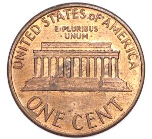 1 цент 1988 года США — Фото №2