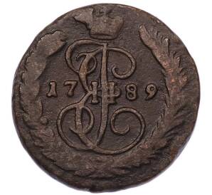 1 копейка 1789 года ЕМ — Фото №1