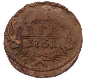 Денга 1751 года — Фото №1