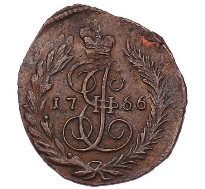 Монета Полушка 1766 года ЕМ (Артикул: K7-6791) — Фото №1